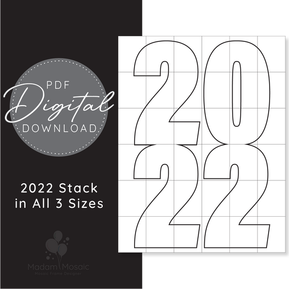 2022 Stack  - Digital Mosaic Template