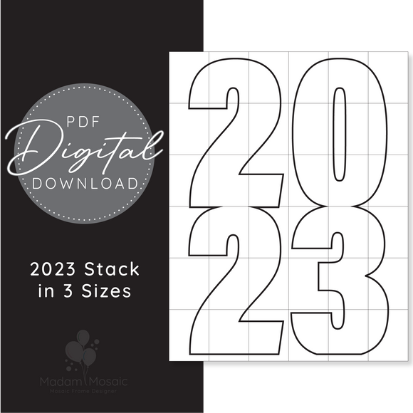 2023 Stack  - Digital Mosaic Template