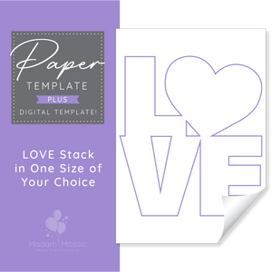 LOVE Stack - Large Print/Digital Template Bundle