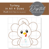 Turkey - Digital Mosaic Template